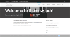 Desktop Screenshot of falcongaming.org